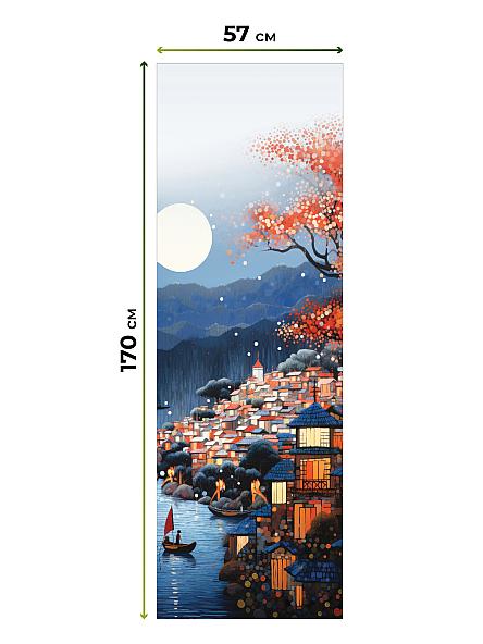 Рулонная штора для кухни для детской Флордо - 83 - ширина 57 см - фото 5