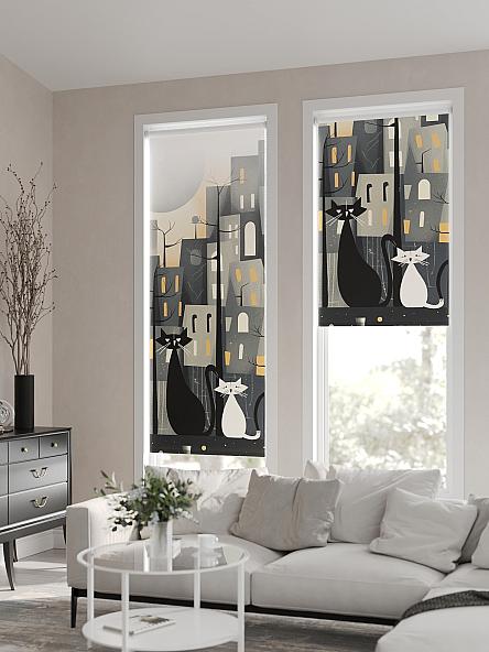 Рулонная штора для кухни для детской Флордо - 84 - ширина 57 см - фото 2