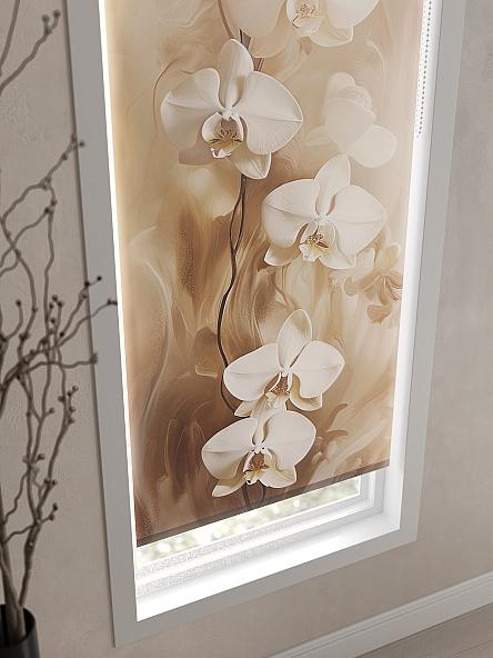 Рулонная штора для кухни для детской Флордо - 92 - ширина 57 см - фото 3