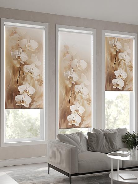 Рулонная штора для кухни для детской Флордо - 92 - ширина 57 см - фото 4