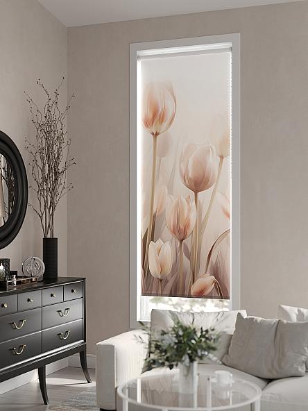 Рулонная штора для кухни для детской Флордо - 93 - ширина 57 см - фото 6