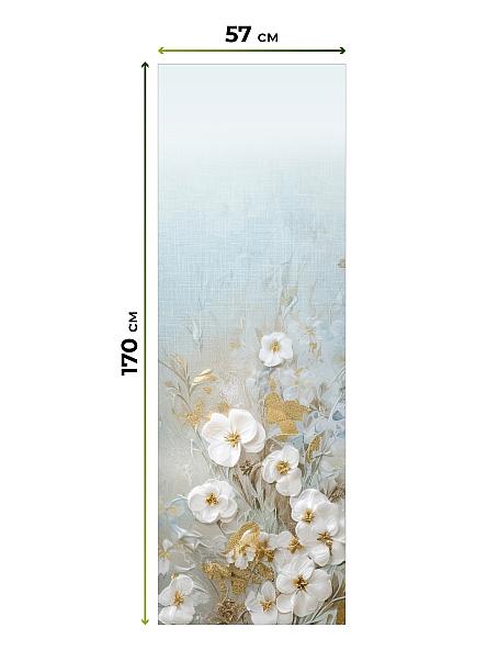 Рулонная штора для кухни для детской Флордо - 94 - ширина 57 см - фото 5