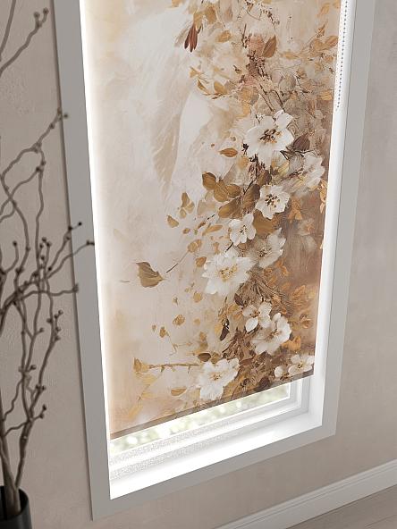 Рулонная штора для кухни для детской Флордо - 97 - ширина 57 см - фото 3