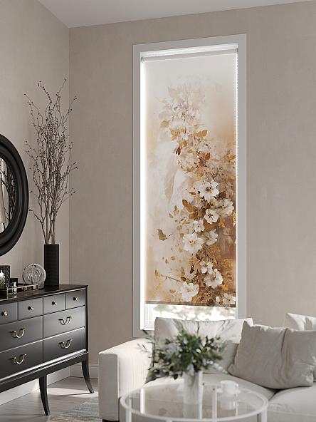 Рулонная штора для кухни для детской Флордо - 97 - ширина 57 см - фото 6