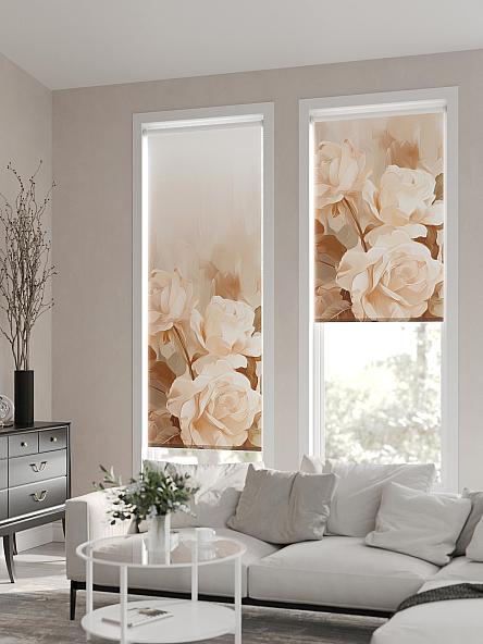 Рулонная штора для кухни для детской Флордо - 98 - ширина 57 см - фото 2