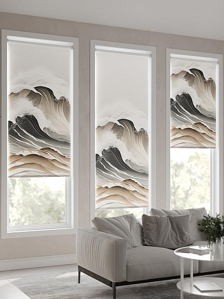 Рулонная штора для кухни для детской Флордо - 100 - ширина 57 см - фото 4