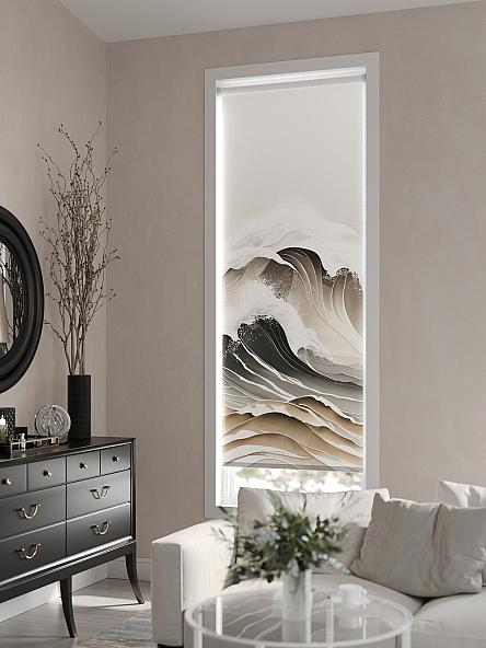 Рулонная штора для кухни для детской Флордо - 100 - ширина 57 см - фото 6