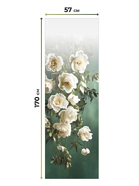 Рулонная штора для кухни для детской Флордо - 101 - ширина 57 см - фото 5