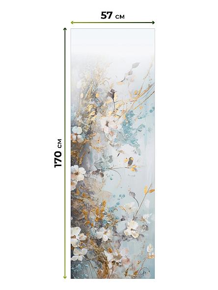 Рулонная штора для кухни для детской Флордо - 104 - ширина 57 см - фото 5