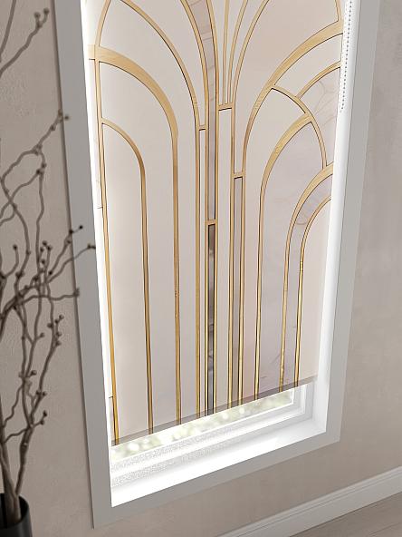 Рулонная штора для кухни для детской Флордо - 110 - ширина 57 см - фото 3