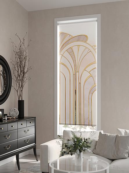 Рулонная штора для кухни для детской Флордо - 110 - ширина 57 см - фото 6