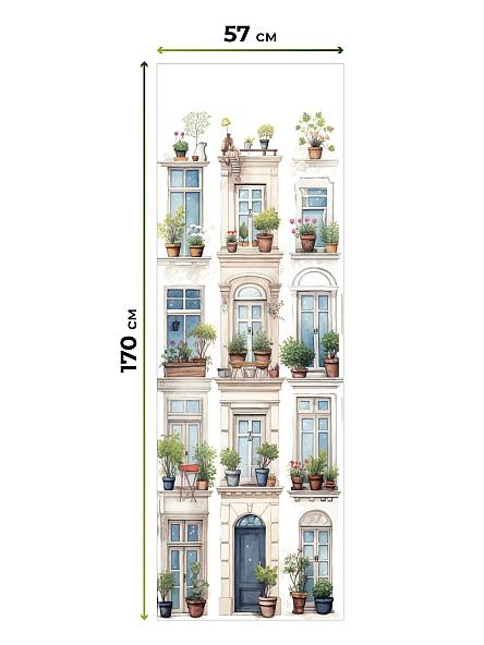 Рулонная штора для кухни для детской Флордо - 115 - ширина 57 см - фото 5