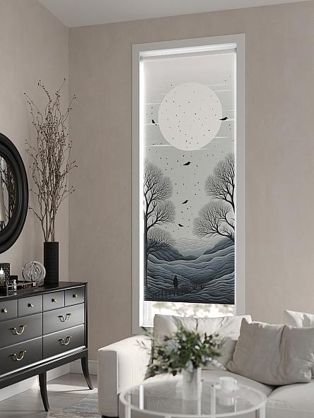 Рулонная штора для кухни для детской Флордо - 121 - ширина 57 см - фото 6