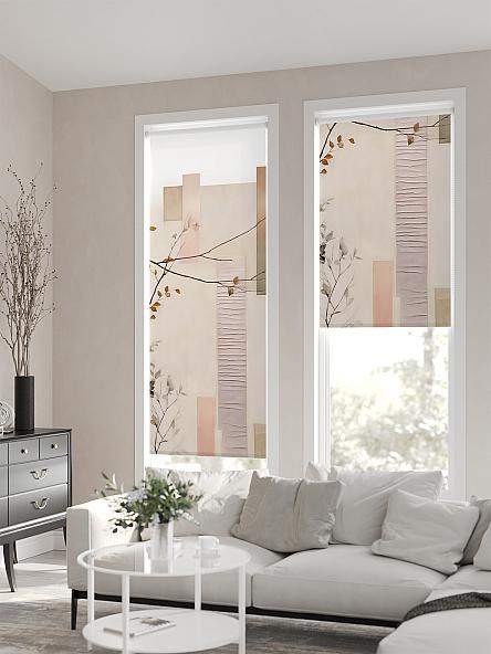 Рулонная штора для кухни для детской Флордо - 137 - ширина 57 см - фото 2