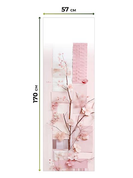 Рулонная штора для кухни для детской Флордо - 139 - ширина 57 см - фото 5