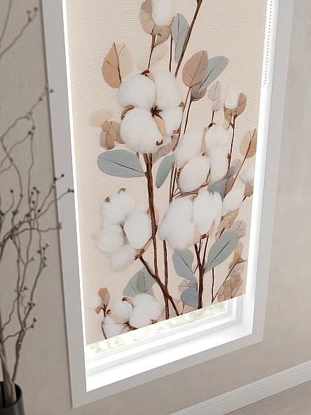 Рулонная штора для кухни для детской Флордо - 140 - ширина 57 см - фото 3