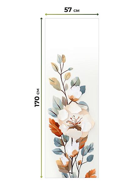 Рулонная штора для кухни для детской Флордо - 143 - ширина 57 см - фото 5