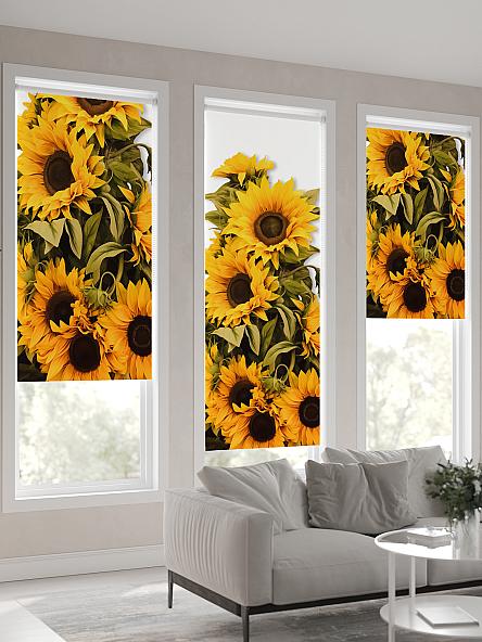 Рулонная штора для кухни для детской Флордо - 157 - ширина 57 см - фото 4