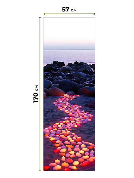 Рулонная штора для кухни для детской Флордо - 159 - ширина 57 см - фото 5