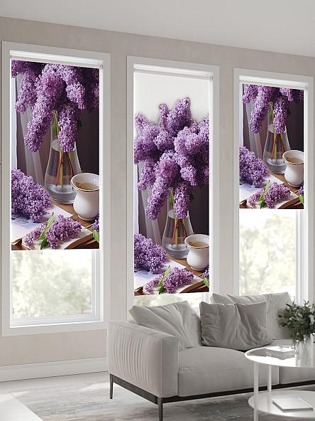 Рулонная штора для кухни для детской Флордо - 161 - ширина 57 см - фото 4