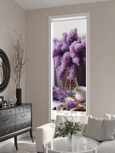 Рулонная штора для кухни для детской Флордо - 161 - ширина 57 см - фото 6