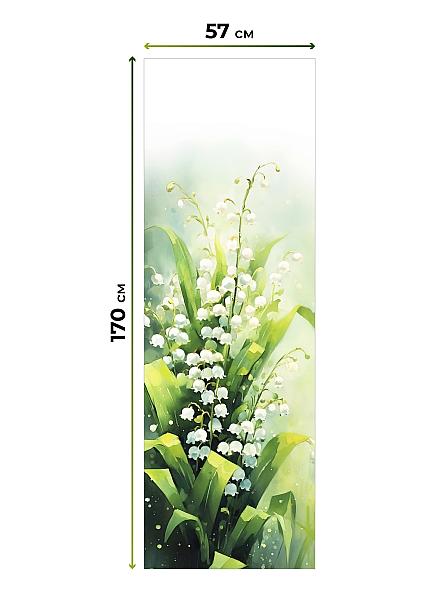 Рулонная штора для кухни для детской Флордо - 168 - ширина 57 см - фото 5