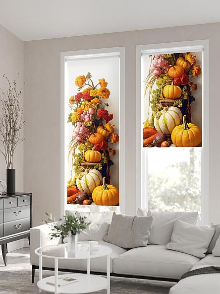 Рулонная штора для кухни для детской Флордо - 173 - ширина 57 см - фото 2