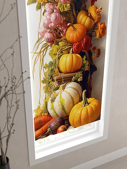 Рулонная штора для кухни для детской Флордо - 173 - ширина 57 см - фото 3