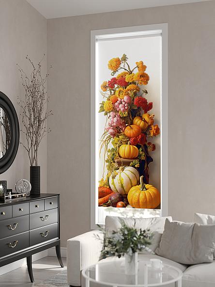 Рулонная штора для кухни для детской Флордо - 173 - ширина 57 см - фото 6