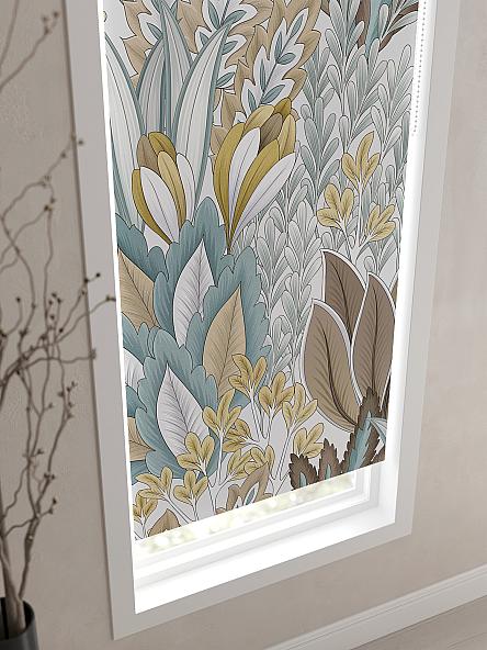 Рулонная штора для кухни для детской Флордо - 175 - ширина 57 см - фото 3