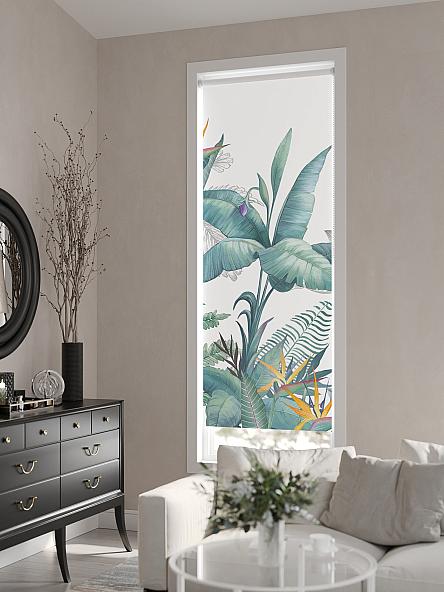 Рулонная штора для кухни для детской Флордо - 176 - ширина 57 см - фото 6