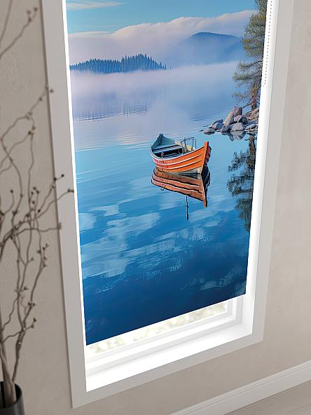 Рулонная штора для кухни для детской Флордо - 187 - ширина 57 см - фото 3