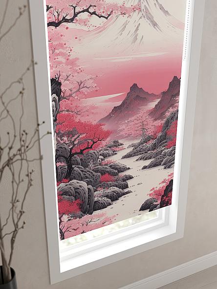 Рулонная штора для кухни для детской Флордо - 188 - ширина 57 см - фото 3