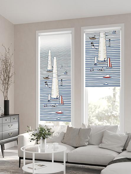 Рулонная штора для кухни для детской Флордо - 190 - ширина 57 см - фото 2