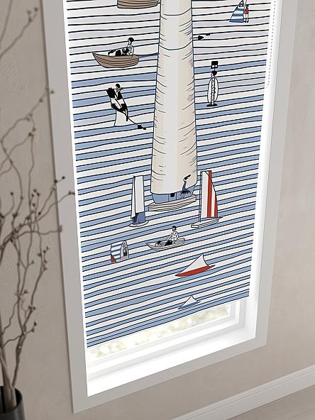 Рулонная штора для кухни для детской Флордо - 190 - ширина 57 см - фото 3