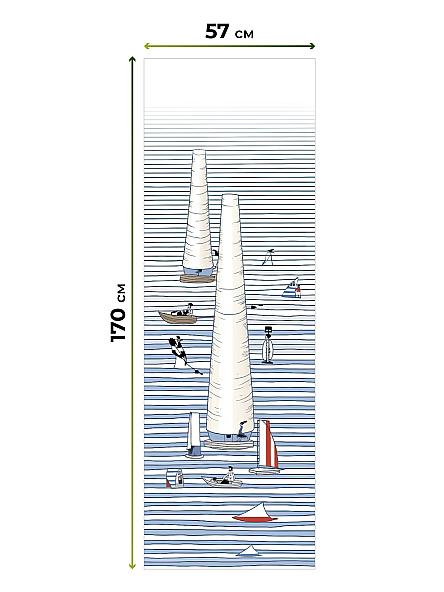 Рулонная штора для кухни для детской Флордо - 190 - ширина 57 см - фото 5