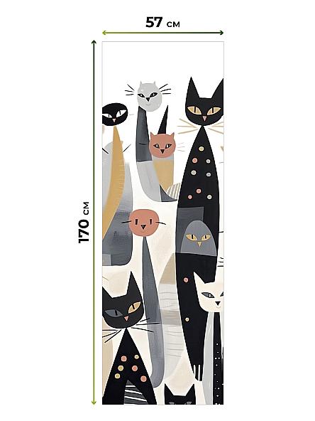 Рулонная штора для кухни для детской Флордо - 191 - ширина 57 см - фото 5