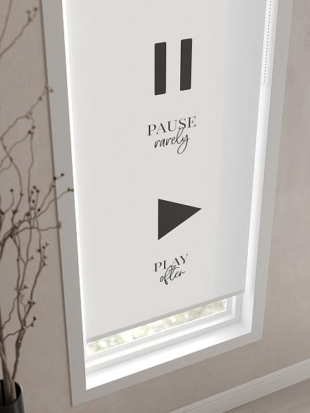 Рулонная штора для кухни для детской Нертонс - 02 - ширина 68 см - фото 3