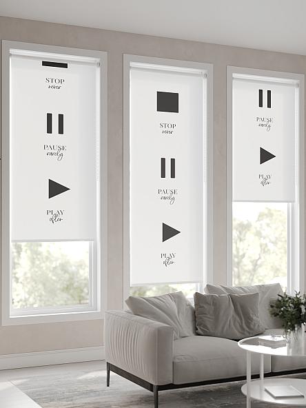 Рулонная штора для кухни для детской Нертонс - 02 - ширина 68 см - фото 4