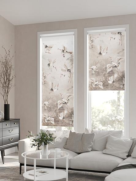 Рулонная штора для кухни для детской Нертонс - 08 - ширина 68 см - фото 2