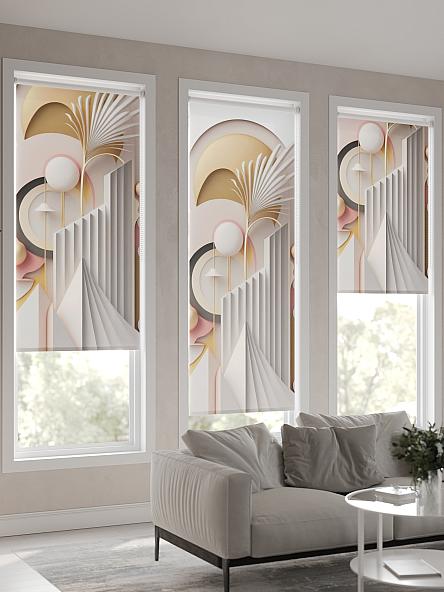 Рулонная штора для кухни для детской Нертонс - 18 - ширина 68 см - фото 4