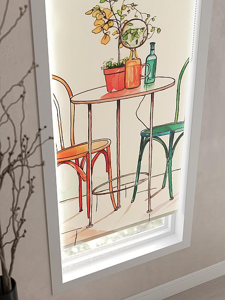 Рулонная штора для кухни для детской Нертонс - 29 - ширина 68 см - фото 3