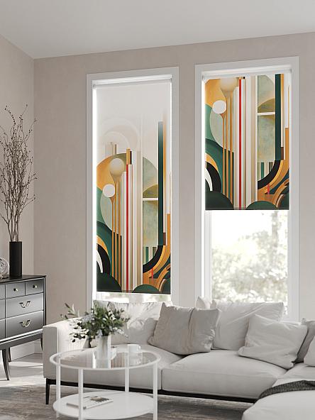 Рулонная штора для кухни для детской Нертонс - 35 - ширина 68 см - фото 2