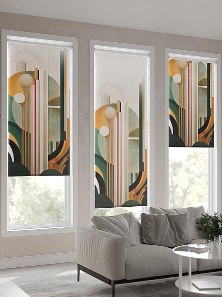 Рулонная штора для кухни для детской Нертонс - 35 - ширина 68 см - фото 4