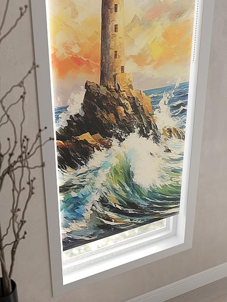 Рулонная штора для кухни для детской Нертонс - 45 - ширина 68 см - фото 3