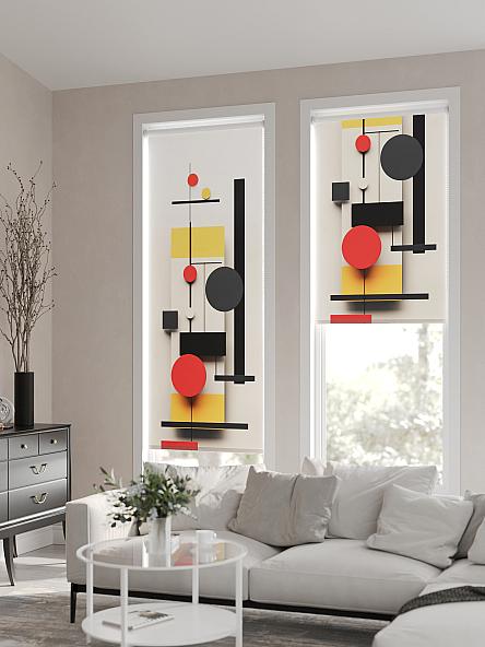 Рулонная штора для кухни для детской Нертонс - 47 - ширина 68 см - фото 2