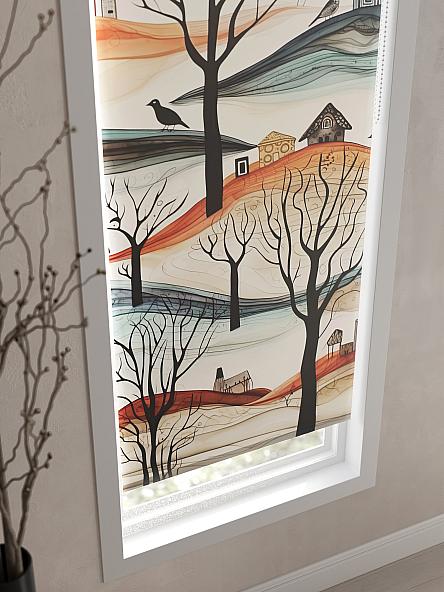 Рулонная штора для кухни для детской Нертонс - 54 - ширина 68 см - фото 3