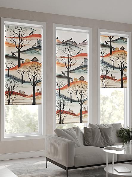 Рулонная штора для кухни для детской Нертонс - 54 - ширина 68 см - фото 4