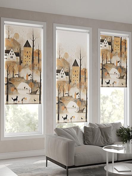 Рулонная штора для кухни для детской Нертонс - 55 - ширина 68 см - фото 4