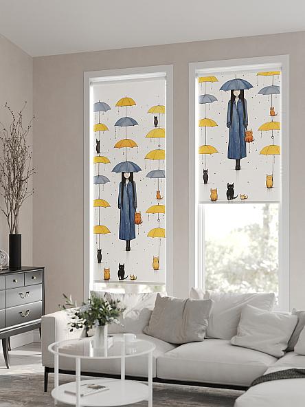 Рулонная штора для кухни для детской Нертонс - 59 - ширина 68 см - фото 2